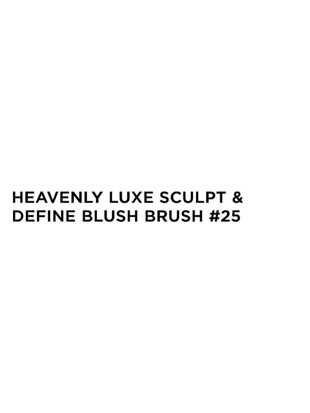 New IT Cosmetics Heavenly Luxe Makeup Brush #25 sealed in box